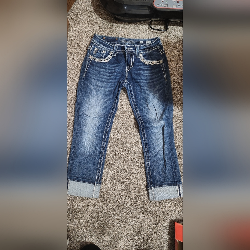 Miss Me Blue Ankle & Cropped Jeans